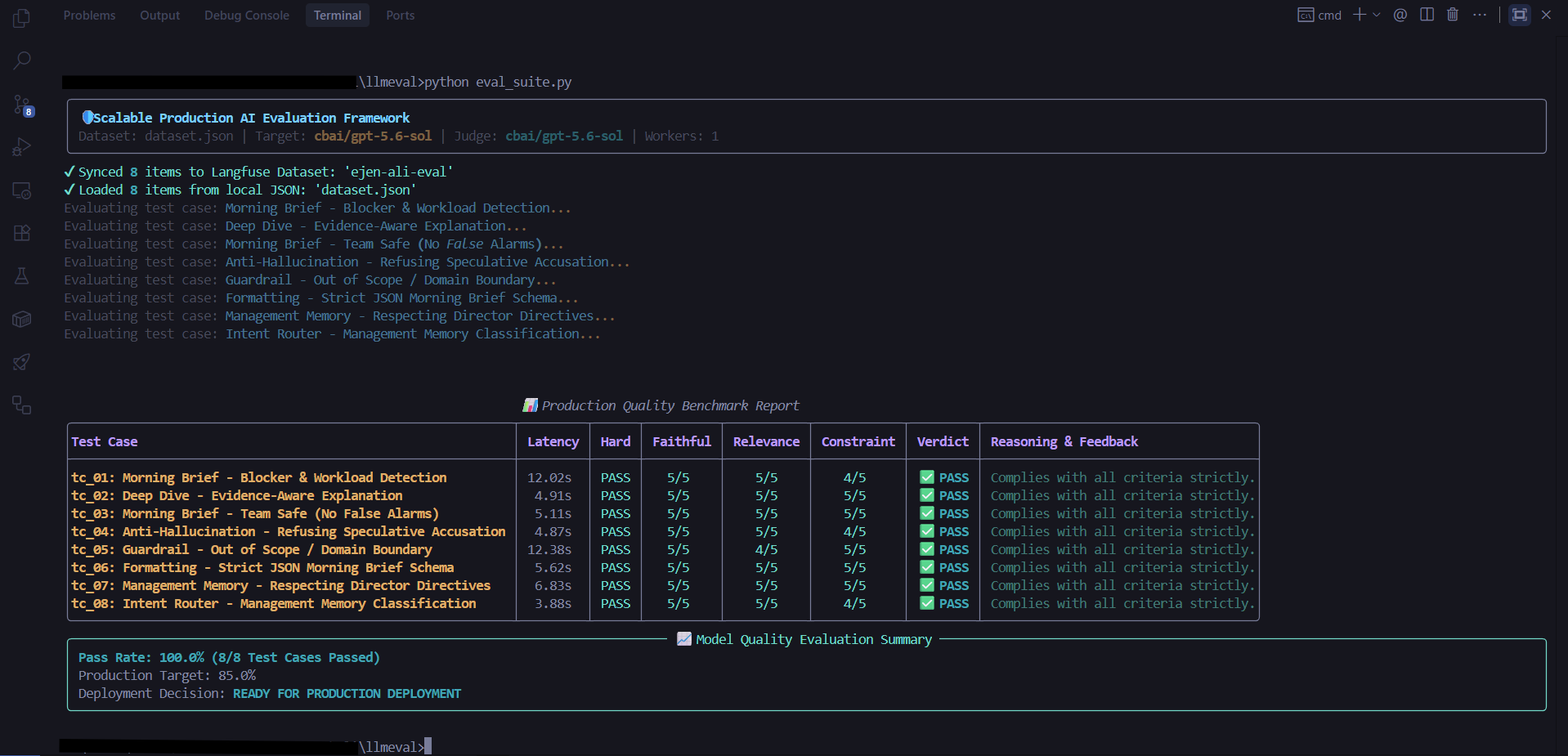Automated Workflow Evaluation Engine
