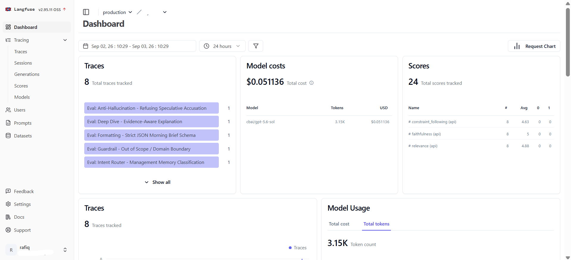 Self-Hosted LLM Observability & Token Cost Control
