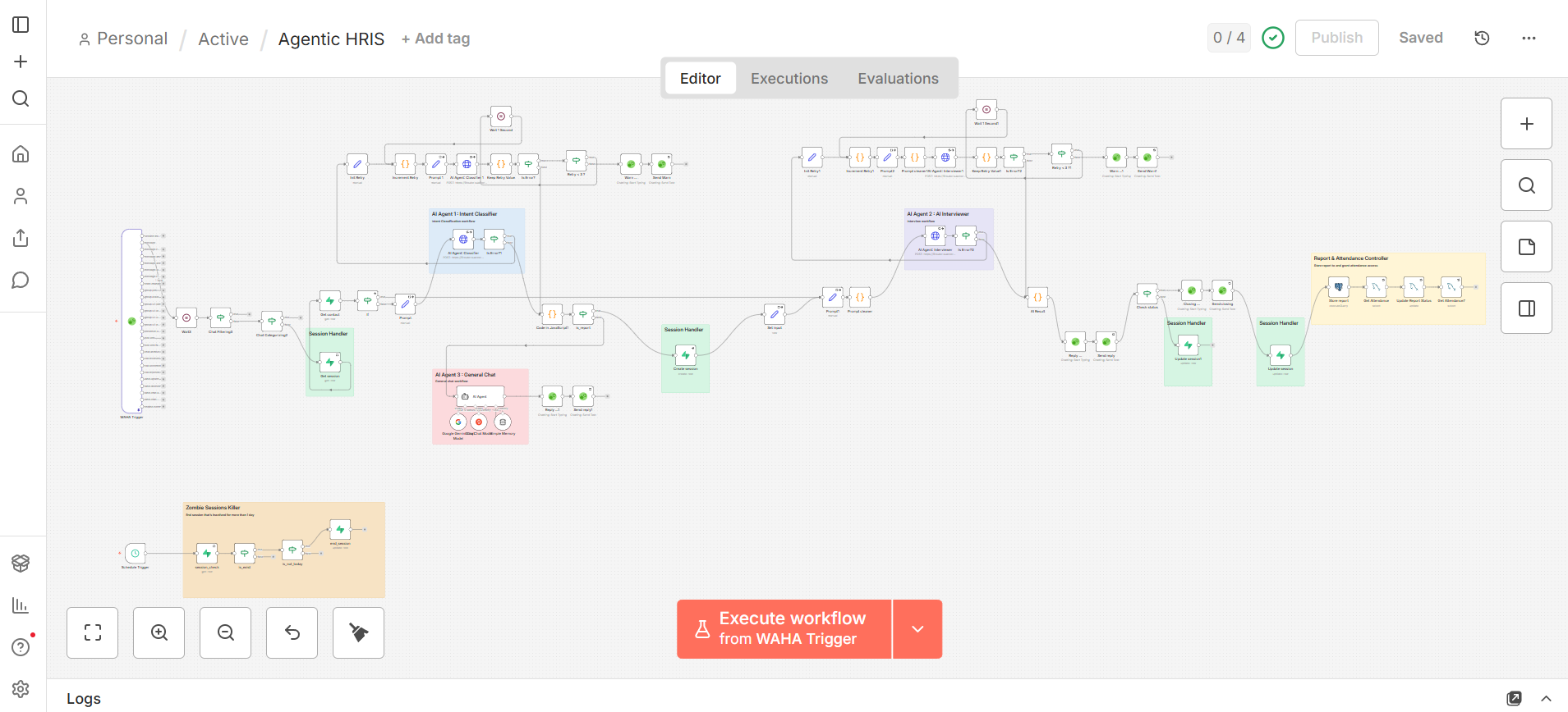Conversational HR Operations Interface